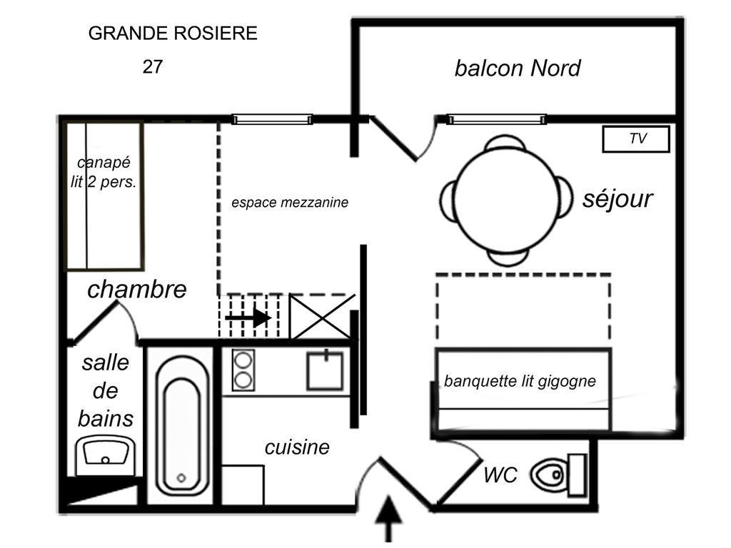 Residence Grande Rosiere Мерібель Номер фото